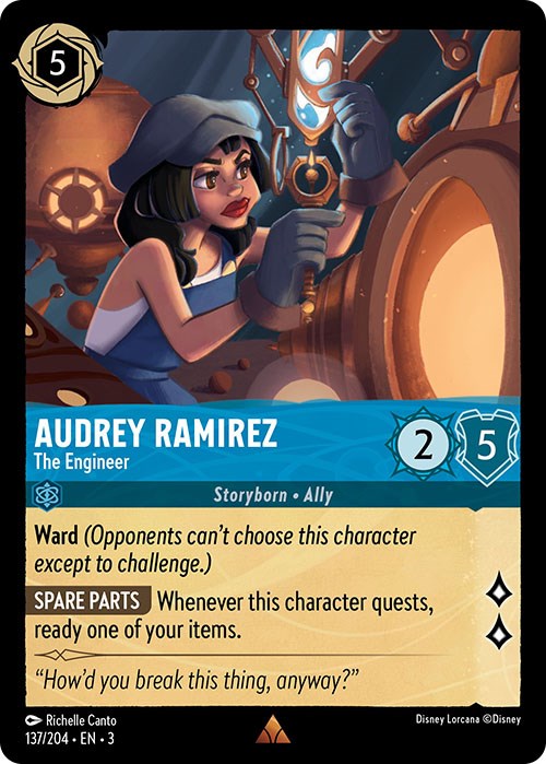 Audrey Ramirez - The Engineer (137/204) [Into the Inklands] | Good Games Cannington
