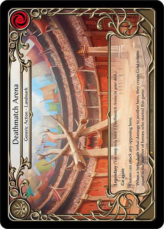 Deathmatch Arena [HVY000] (Heavy Hitters)  Cold Foil | Good Games Cannington