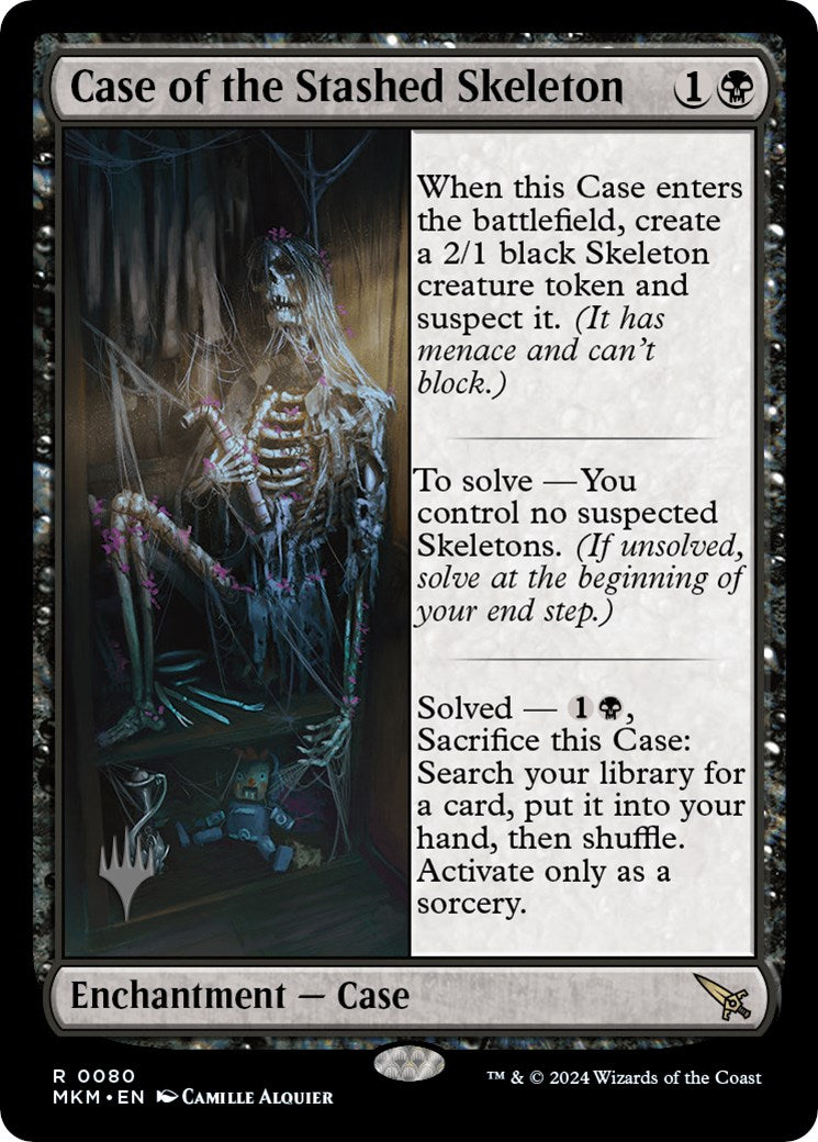 Case of the Stashed Skeleton (Promo Pack) [Murders at Karlov Manor Promos] | Good Games Cannington