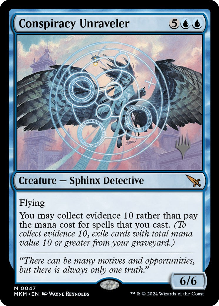 Conspiracy Unraveler (Promo Pack) [Murders at Karlov Manor Promos] | Good Games Cannington