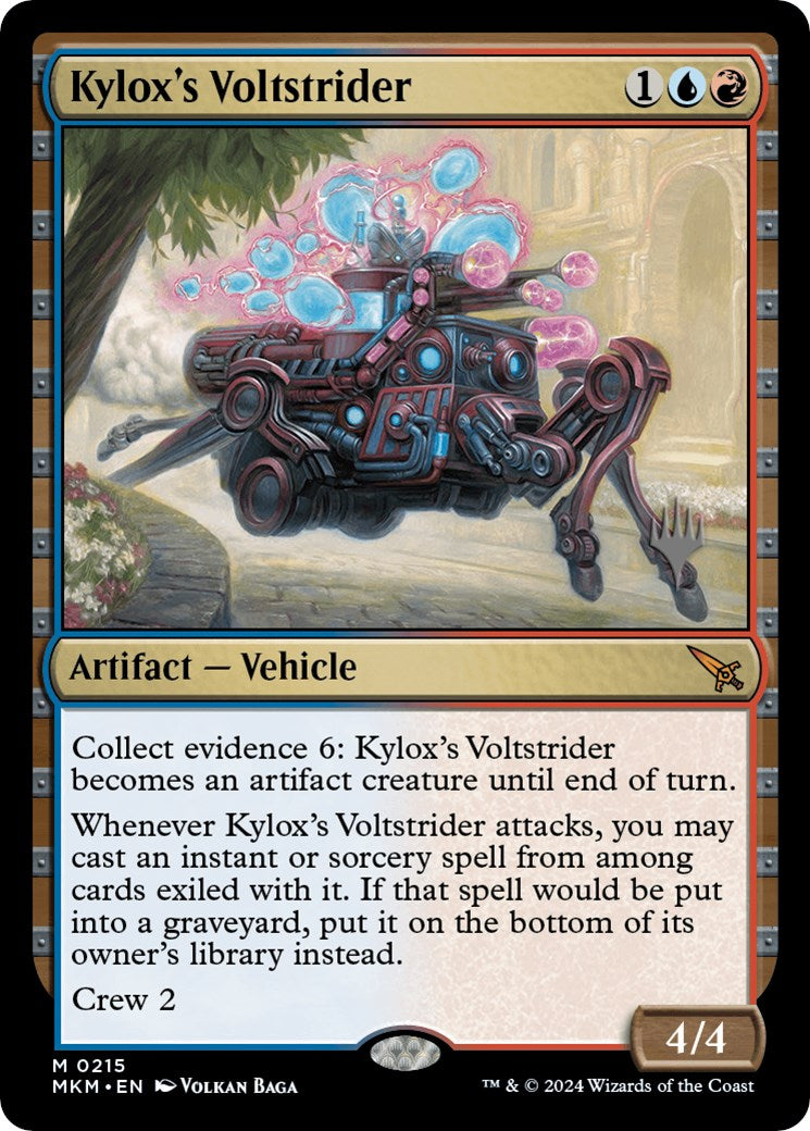 Kylox's Voltstrider (Promo Pack) [Murders at Karlov Manor Promos] | Good Games Cannington