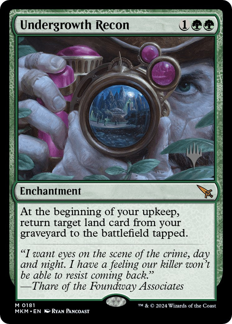 Undergrowth Recon (Promo Pack) [Murders at Karlov Manor Promos] | Good Games Cannington