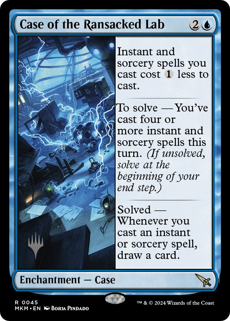 Case of the Ransacked Lab (Promo Pack) [Murders at Karlov Manor Promos] | Good Games Cannington