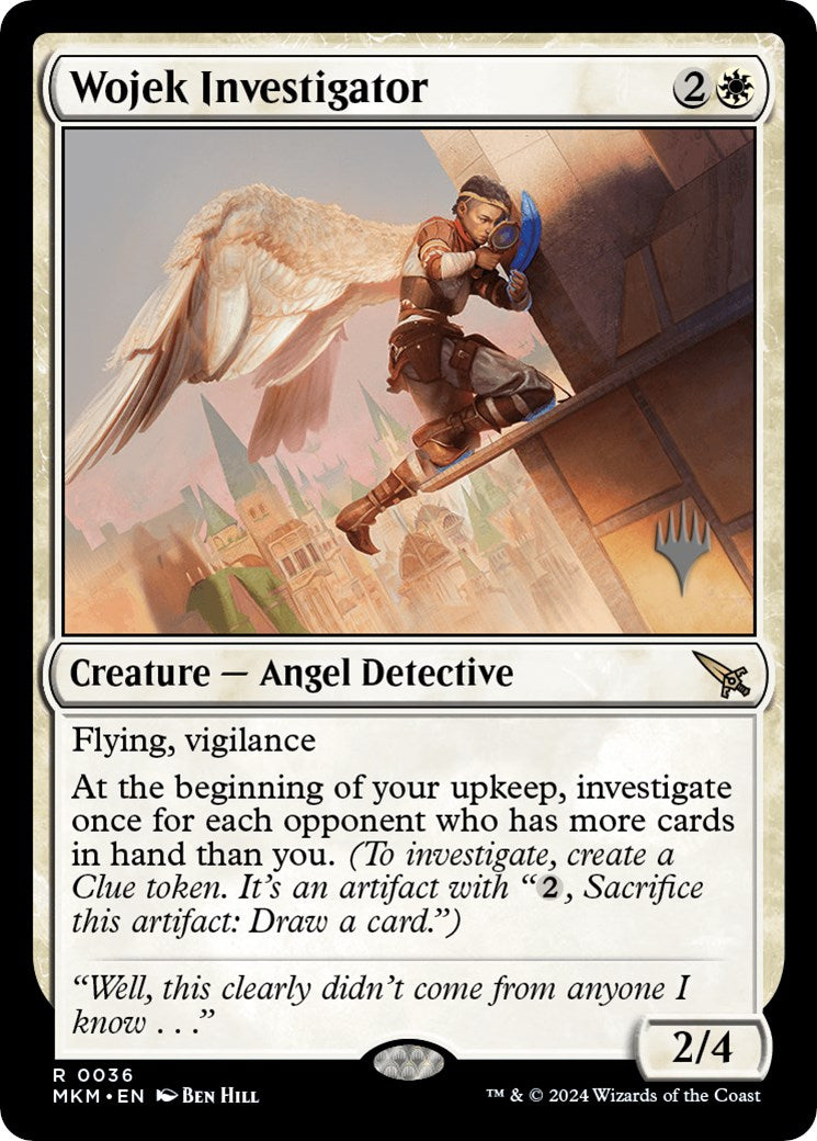 Wojek Investigator (Promo Pack) [Murders at Karlov Manor Promos] | Good Games Cannington