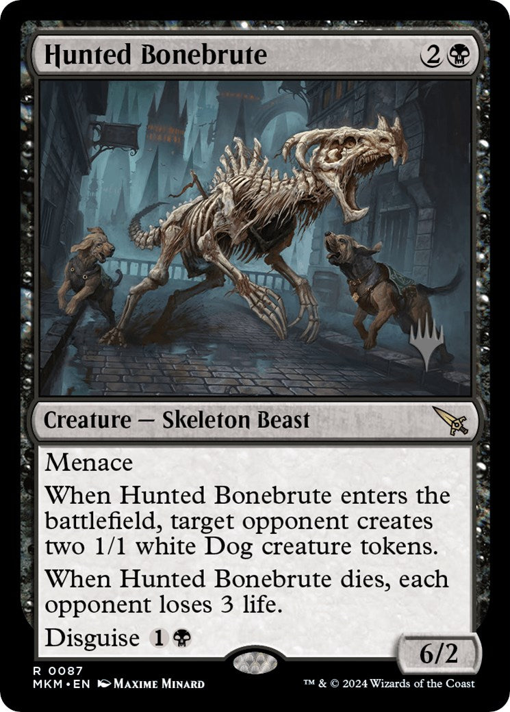 Hunted Bonebrute (Promo Pack) [Murders at Karlov Manor Promos] | Good Games Cannington