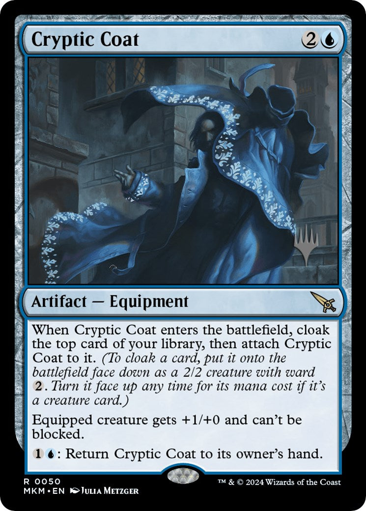 Cryptic Coat (Promo Pack) [Murders at Karlov Manor Promos] | Good Games Cannington