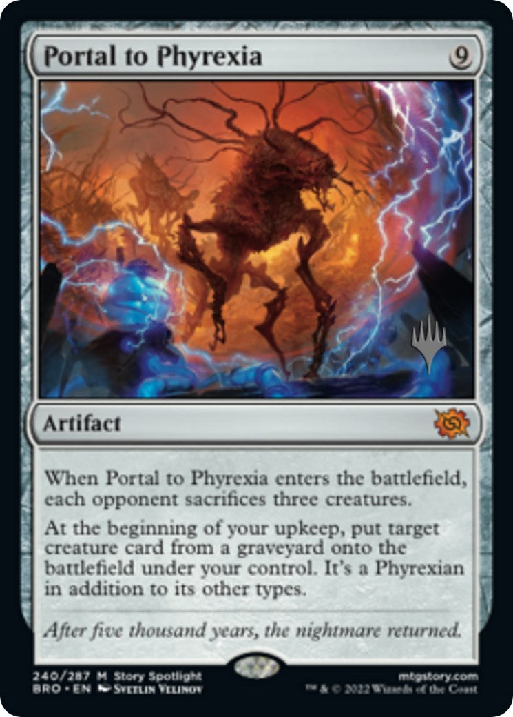 Portal to Phyrexia (Promo Pack) [The Brothers' War Promos] | Good Games Cannington