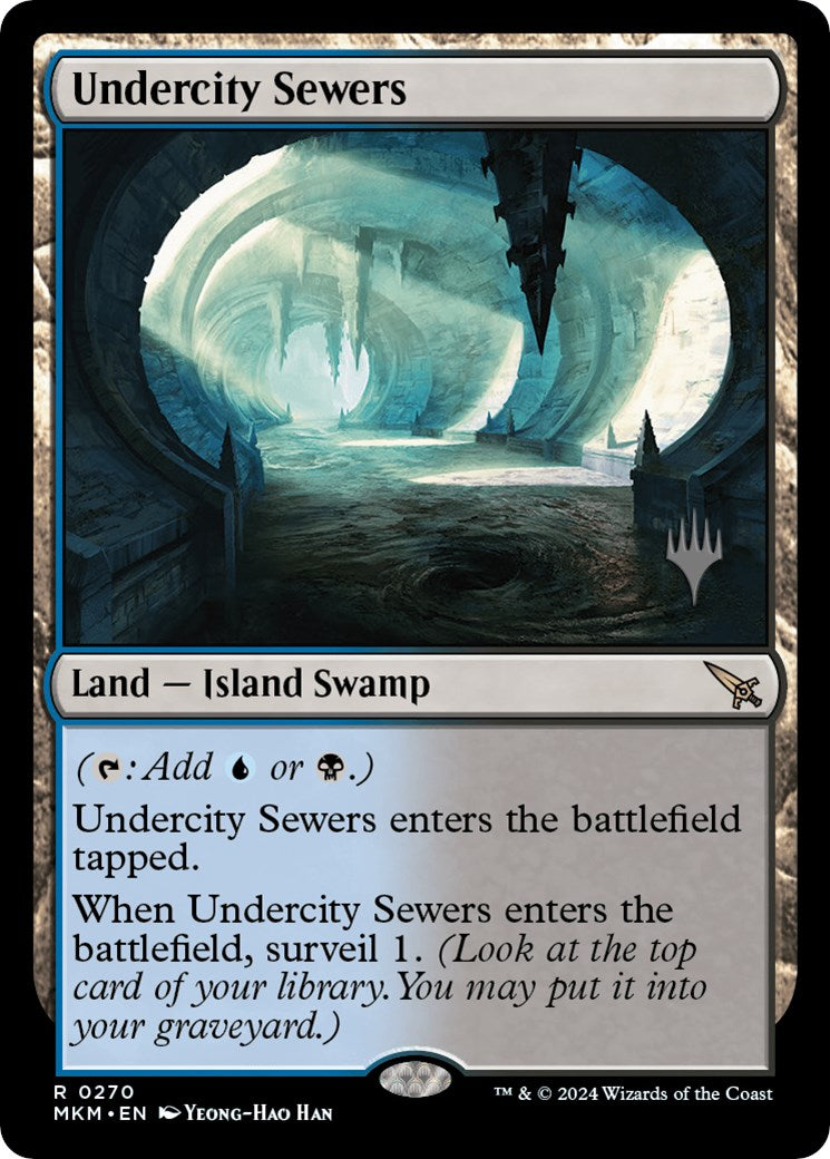 Undercity Sewers (Promo Pack) [Murders at Karlov Manor Promos] | Good Games Cannington