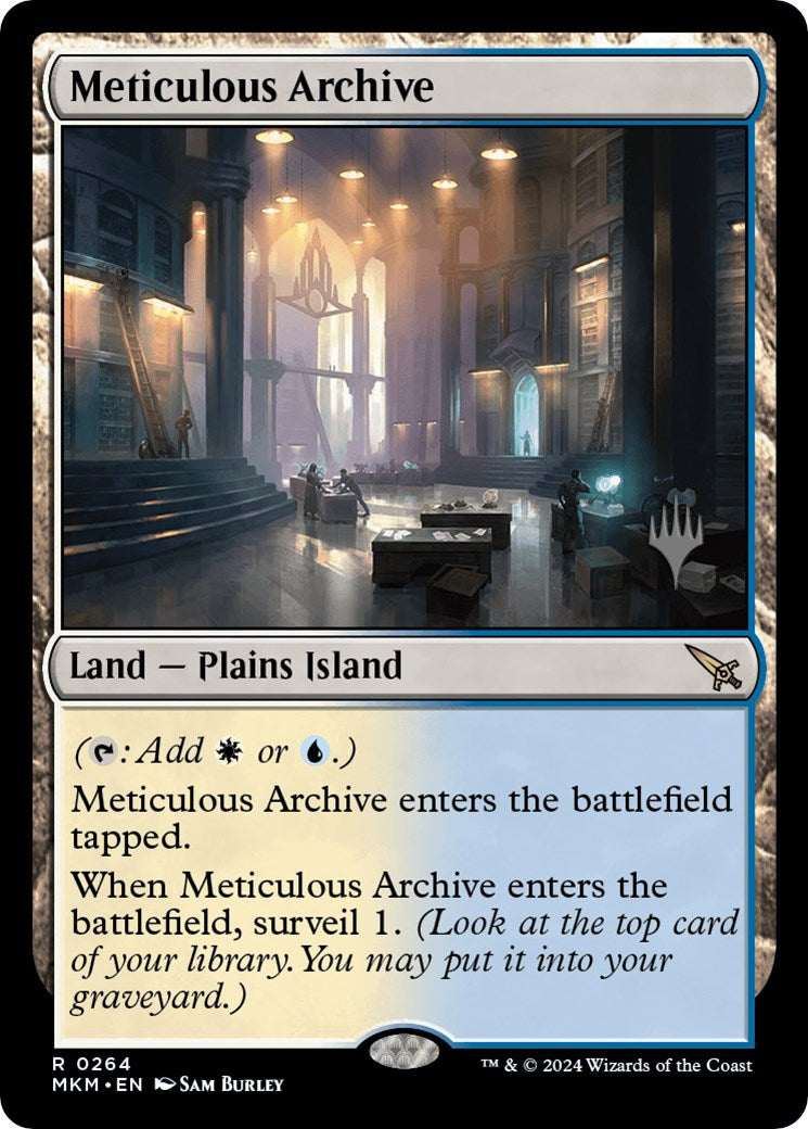 Meticulous Archive (Promo Pack) [Murders at Karlov Manor Promos] | Good Games Cannington