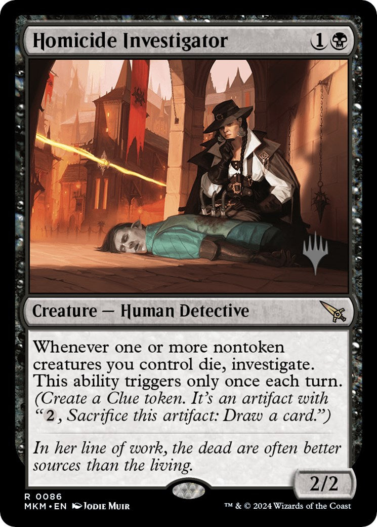 Homicide Investigator (Promo Pack) [Murders at Karlov Manor Promos] | Good Games Cannington