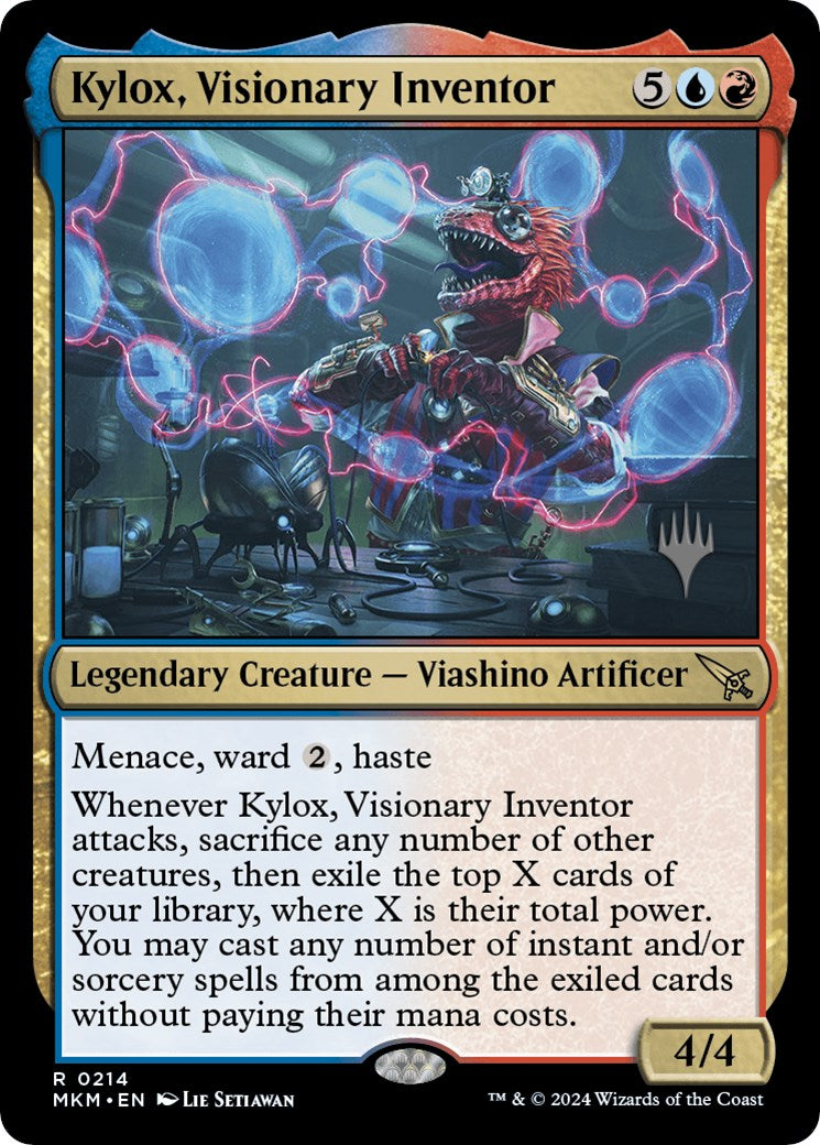 Kylox, Visionary Inventor (Promo Pack) [Murders at Karlov Manor Promos] | Good Games Cannington