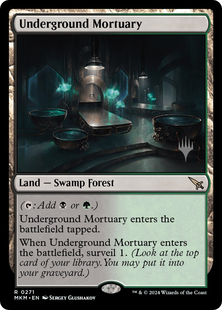 Underground Mortuary (Promo Pack) [Murders at Karlov Manor Promos] | Good Games Cannington