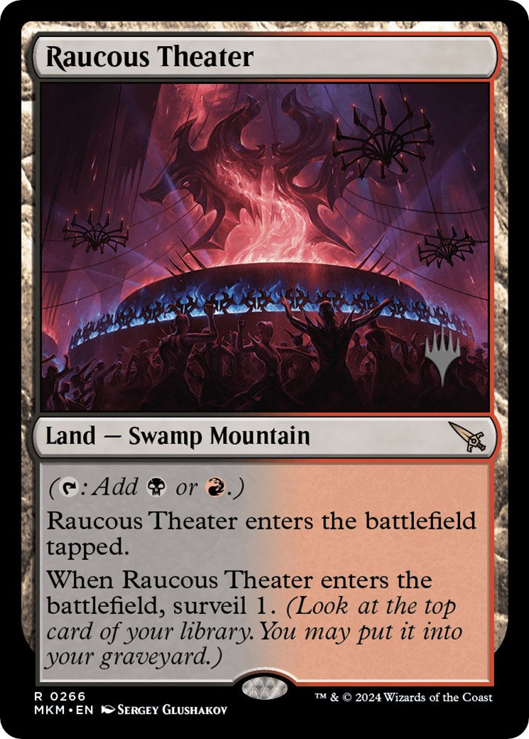 Raucous Theater (Promo Pack) [Murders at Karlov Manor Promos] | Good Games Cannington