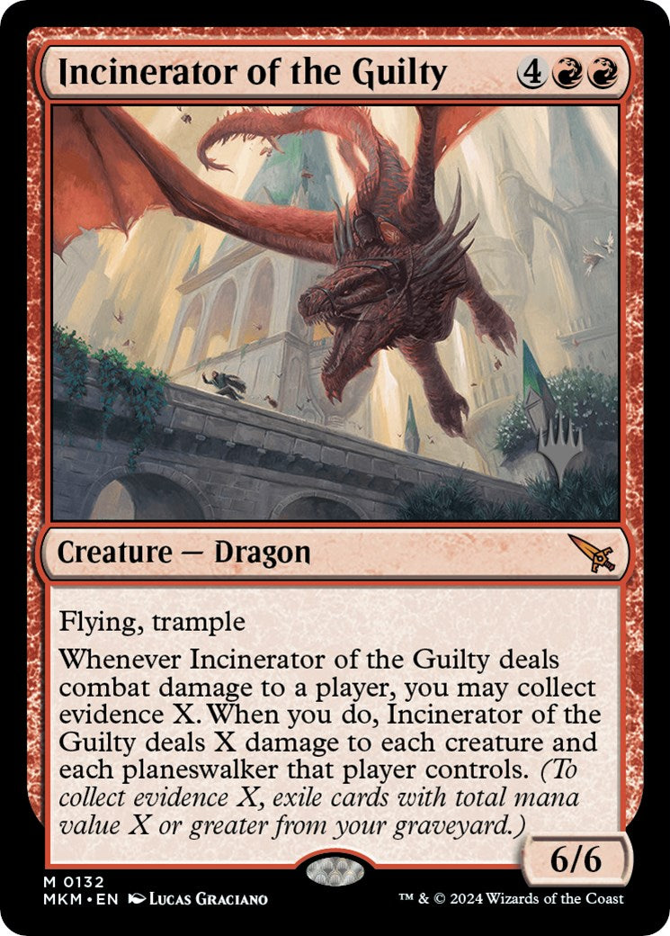 Incinerator of the Guilty (Promo Pack) [Murders at Karlov Manor Promos] | Good Games Cannington