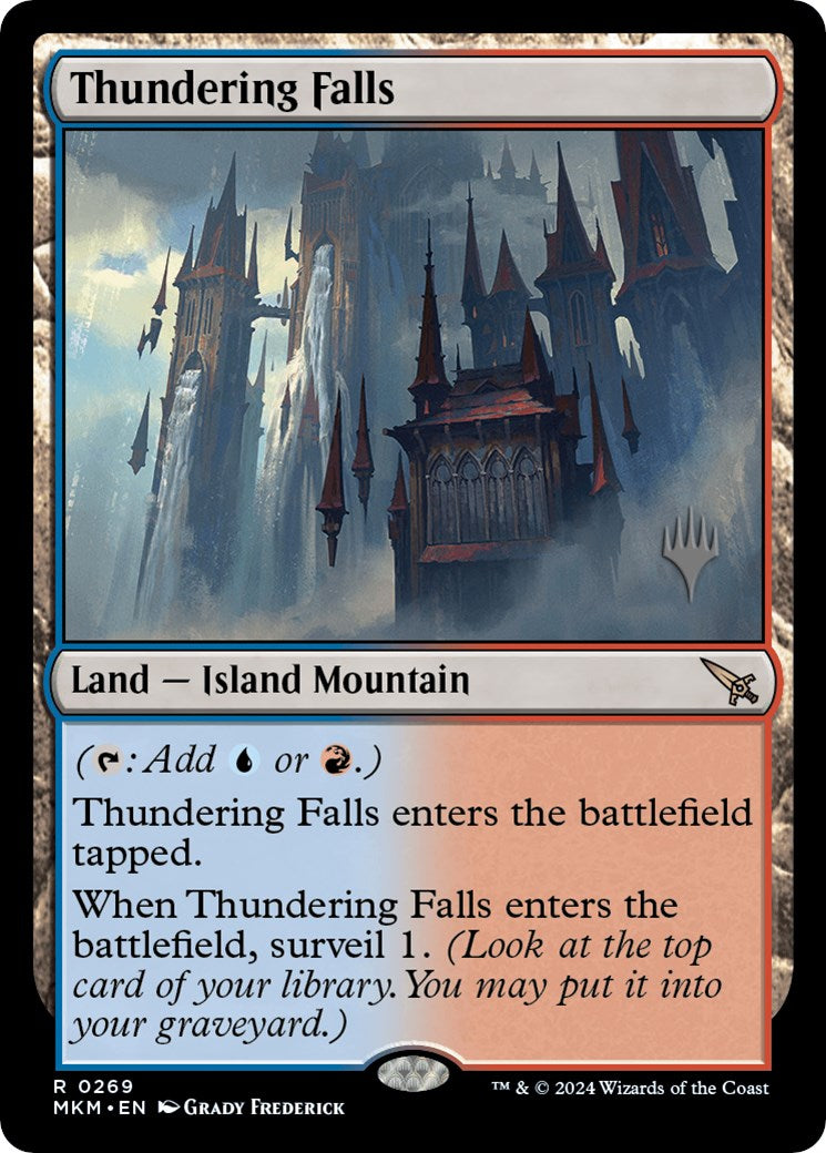 Thundering Falls (Promo Pack) [Murders at Karlov Manor Promos] | Good Games Cannington