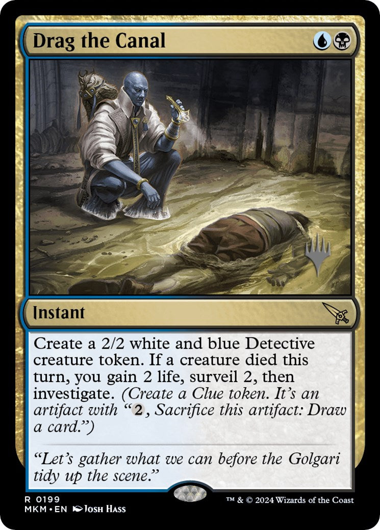 Drag the Canal (Promo Pack) [Murders at Karlov Manor Promos] | Good Games Cannington