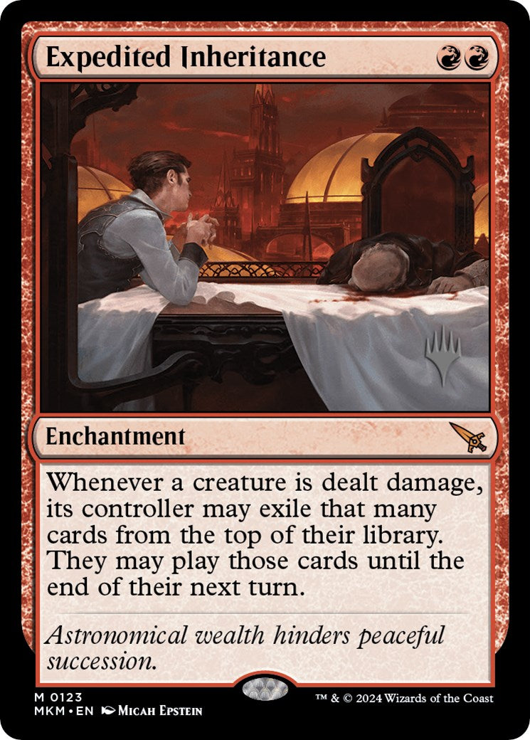 Expedited Inheritance (Promo Pack) [Murders at Karlov Manor Promos] | Good Games Cannington