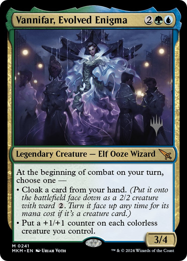 Vannifar, Evolved Enigma (Promo Pack) [Murders at Karlov Manor Promos] | Good Games Cannington