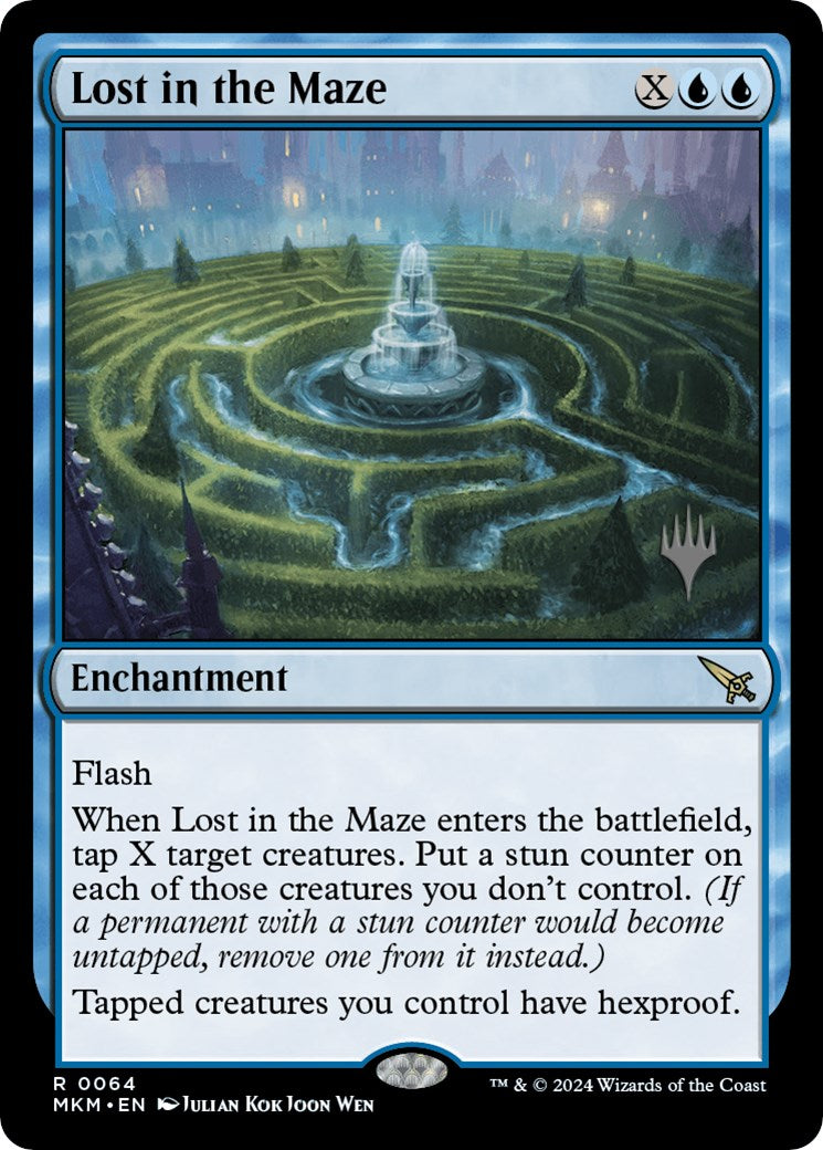 Lost in the Maze (Promo Pack) [Murders at Karlov Manor Promos] | Good Games Cannington