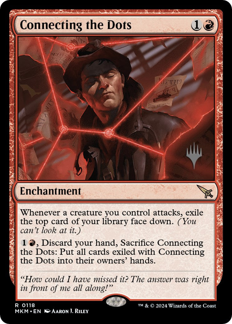 Connecting the Dots (Promo Pack) [Murders at Karlov Manor Promos] | Good Games Cannington