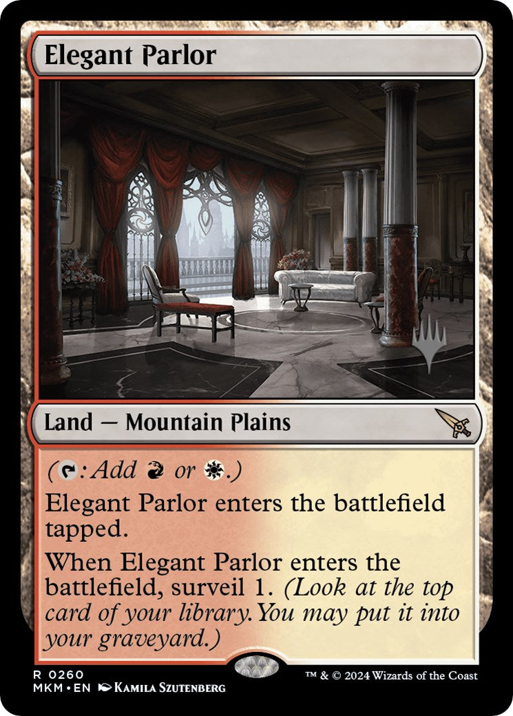 Elegant Parlor (Promo Pack) [Murders at Karlov Manor Promos] | Good Games Cannington