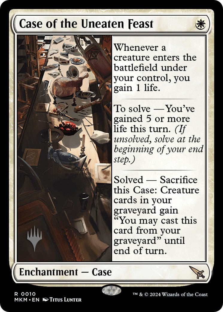 Case of the Uneaten Feast (Promo Pack) [Murders at Karlov Manor Promos] | Good Games Cannington