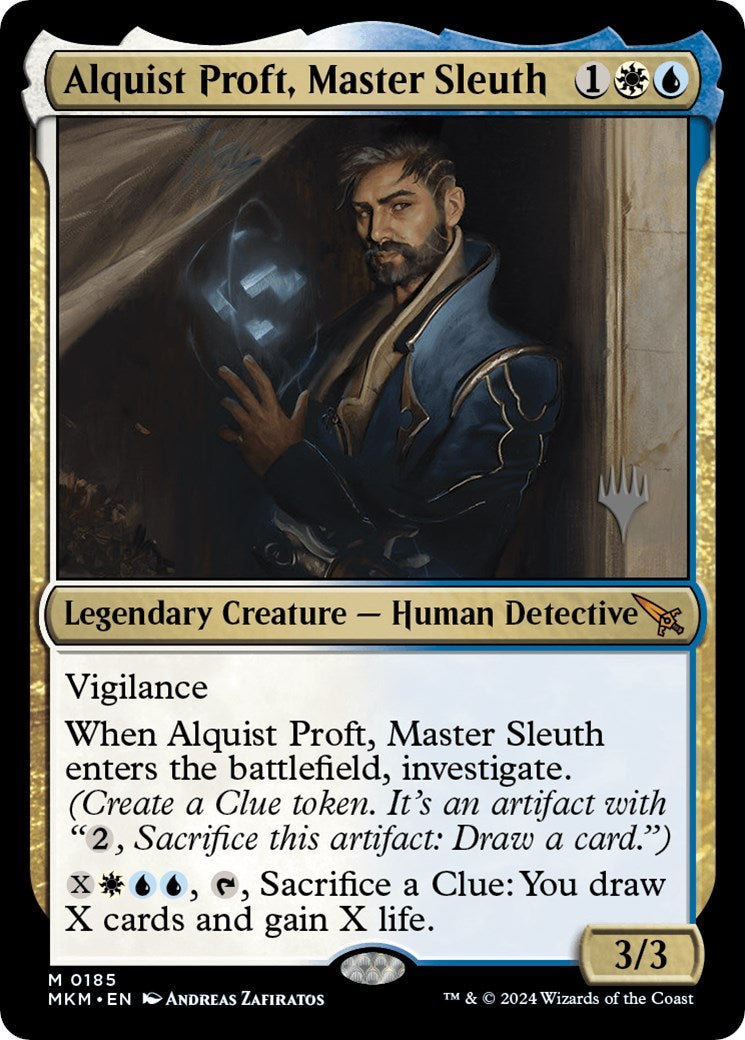 Alquist Proft, Master Sleuth (Promo Pack) [Murders at Karlov Manor Promos] | Good Games Cannington