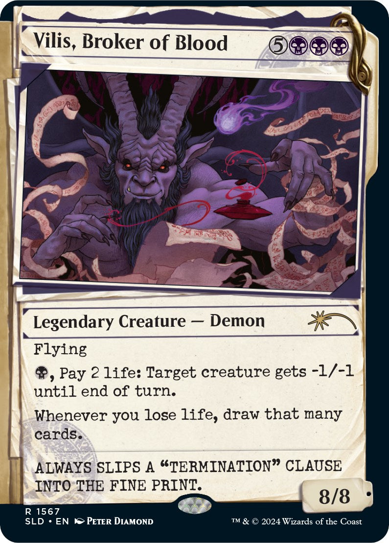 Vilis, Broker of Blood [Secret Lair Drop Series] | Good Games Cannington