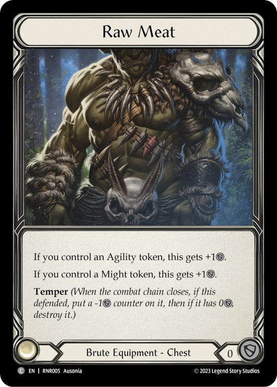 Raw Meat [RNR005] (Rhinar Hero Deck) | Good Games Cannington