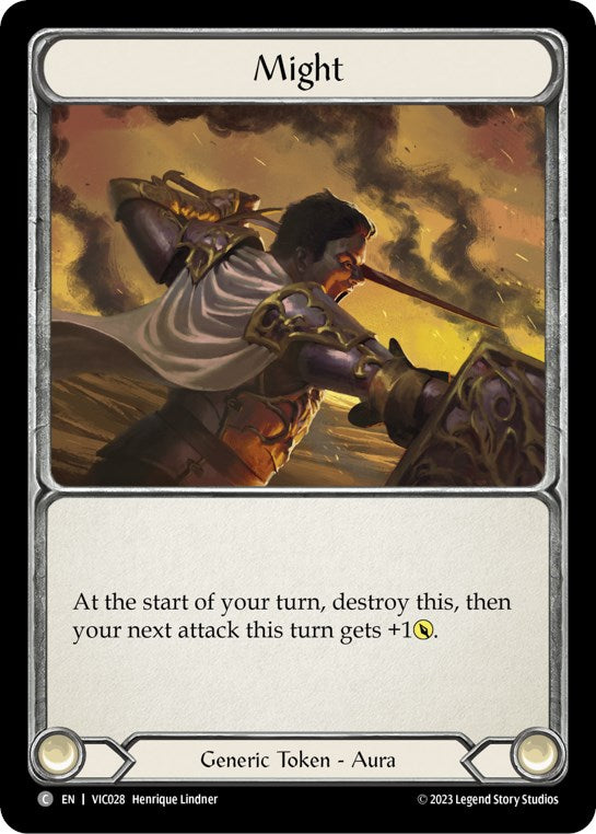 Might [VIC028] (Heavy Hitters Victor Blitz Deck) | Good Games Cannington