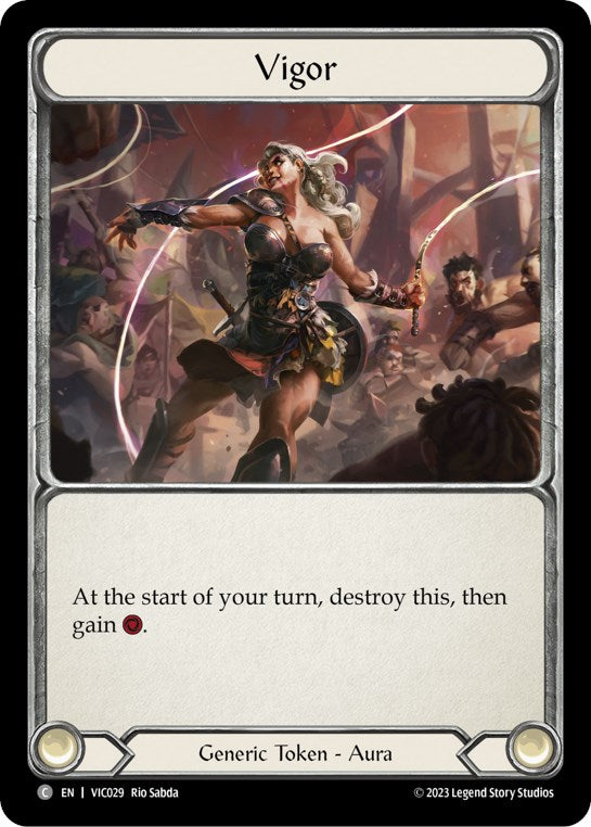 Vigor [VIC029] (Heavy Hitters Victor Blitz Deck) | Good Games Cannington