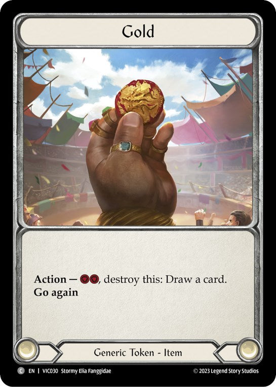 Gold [VIC030] (Heavy Hitters Victor Blitz Deck) | Good Games Cannington