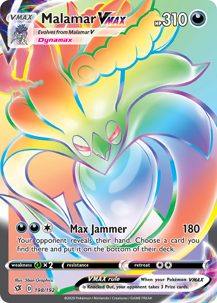 Malamar VMAX (198/192) [Sword & Shield: Rebel Clash] | Good Games Cannington