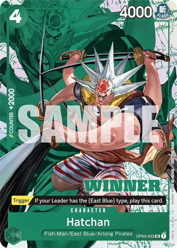 Hatchan (Winner Pack Vol. 6) [One Piece Promotion Cards] | Good Games Cannington