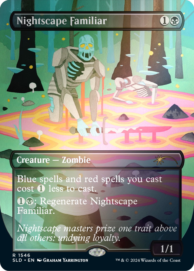 Nightscape Familiar (Rainbow Foil) [Secret Lair Drop Series] | Good Games Cannington