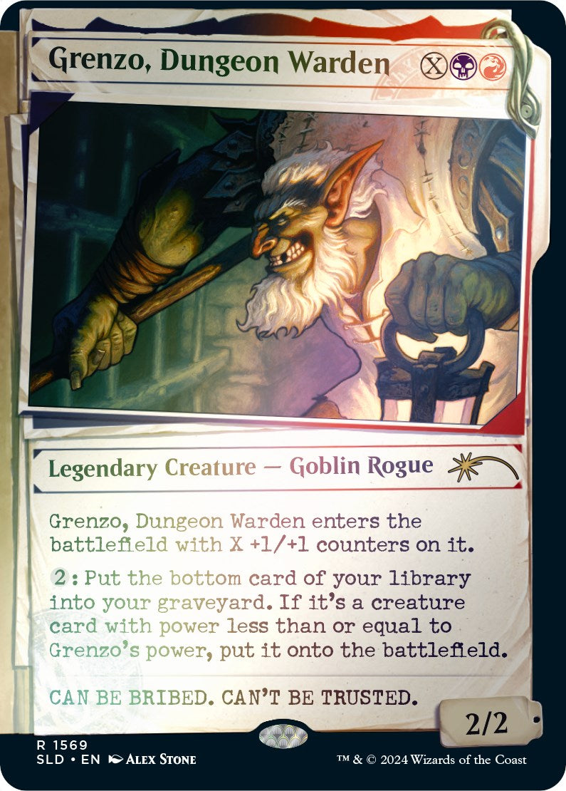 Grenzo, Dungeon Warden (Rainbow Foil) [Secret Lair Drop Series] | Good Games Cannington