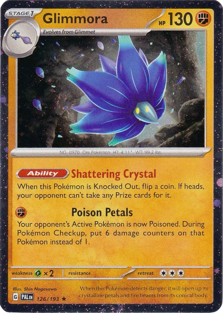 Glimmora (126/193) (Cosmos Holo) [Scarlet & Violet: Paldea Evolved] | Good Games Cannington