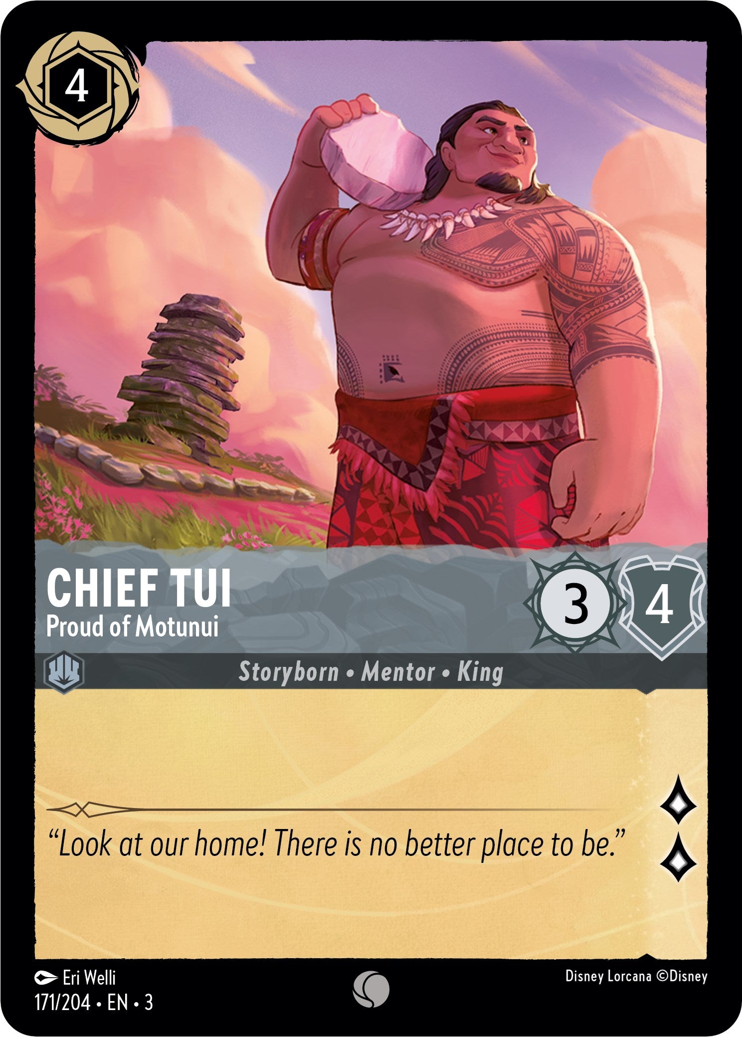 Chief Tui - Proud of Motunui (171/204) [Into the Inklands] | Good Games Cannington
