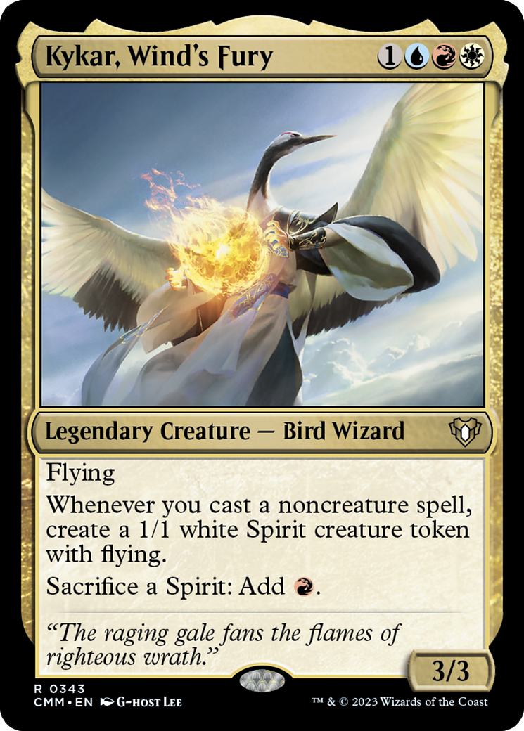 Kykar, Wind's Fury [Commander Masters] | Good Games Cannington