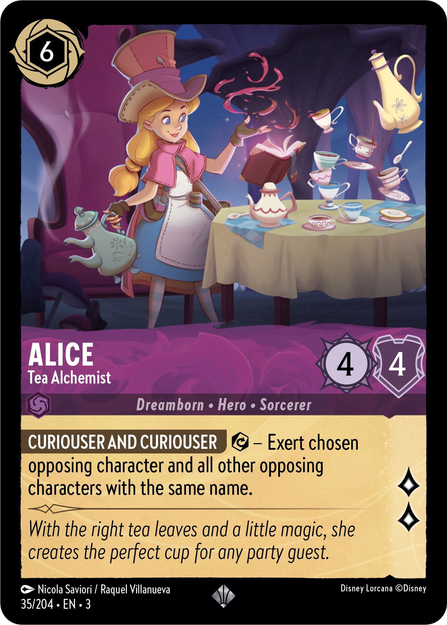 Alice - Tea Alchemist (35/204) [Into the Inklands] | Good Games Cannington