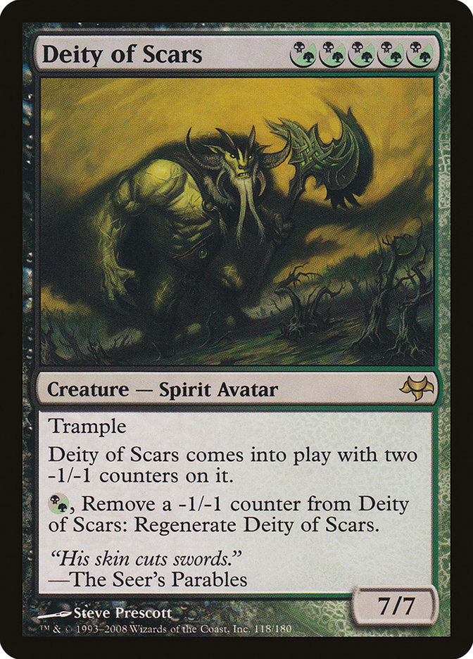 Deity of Scars 118/180 (Eventide)  | Good Games Cannington