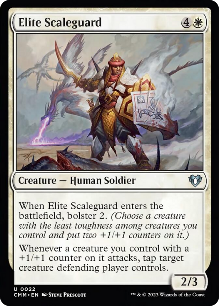 Elite Scaleguard [Commander Masters] | Good Games Cannington