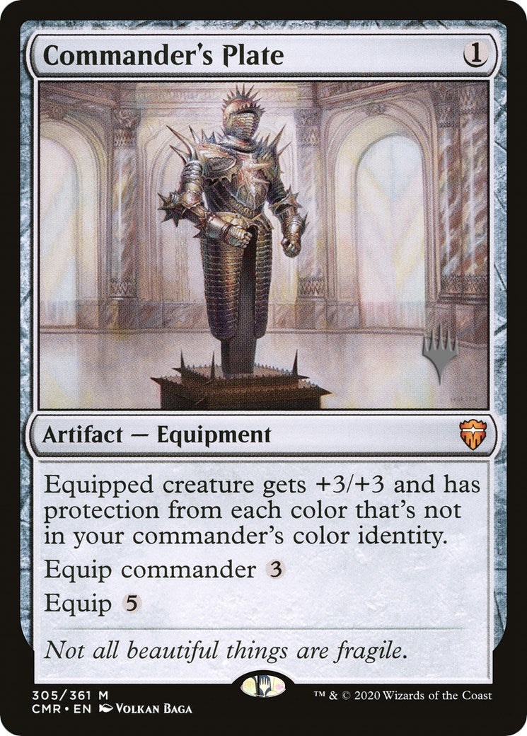 Commander's Plate (Promo Pack) [Murders at Karlov Manor Promos] | Good Games Cannington