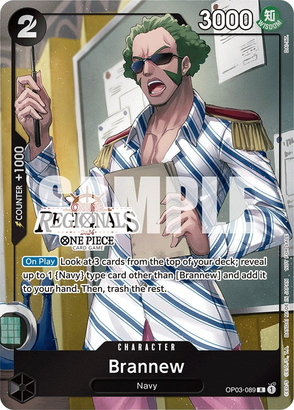 Brannew (Online Regional 2024) [Participant] [One Piece Promotion Cards] | Good Games Cannington