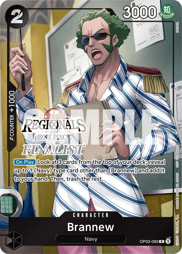 Brannew (Offline Regional 2024) [Finalist] [One Piece Promotion Cards] | Good Games Cannington