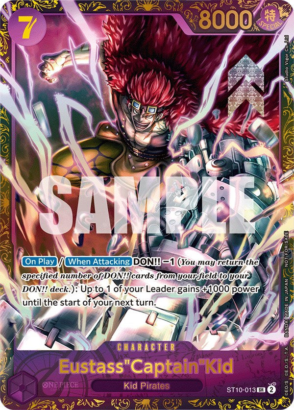Eustass"Captain"Kid (ST10-013) [One Piece Promotion Cards] | Good Games Cannington