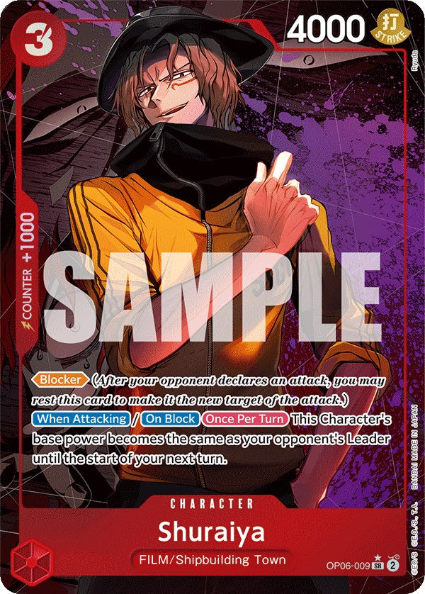 Shuraiya (Alternate Art) [Wings of the Captain] | Good Games Cannington