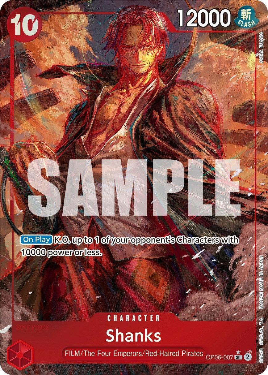 Shanks (Alternate Art) [Wings of the Captain] | Good Games Cannington