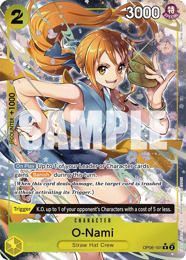 O-Nami (Alternate Art) [Wings of the Captain] | Good Games Cannington