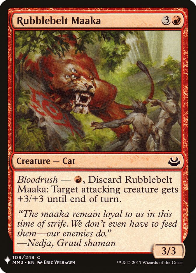 Rubblebelt Maaka [Mystery Booster] | Good Games Cannington